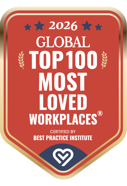 Global Top 100 Most Loved Workplaces® 2026 — Certified by Best Practice Institute